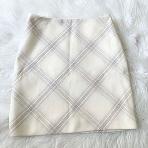 WHBM Plaid Skirt 00